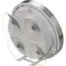 Часы BRESSER MyTime Bath RC, водонепроницаемые, черные