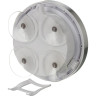 Часы BRESSER MyTime Thermo/Hygro Bath, водонепроницаемые, серые