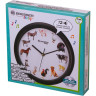 Часы настенные BRESSER Junior, 25 см, с животными
