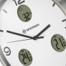 Часы настенные BRESSER MyTime io NX Thermo/Hygro, 30 см, белые