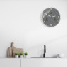 Часы настенные BRESSER MyTime io NX Thermo/Hygro, 30 см, серые