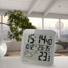 Часы настенные BRESSER MyTime LCD, серебристые