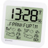 Часы настенные BRESSER MyTime Meteotime LCD, белые