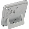 Часы настенные BRESSER MyTime Meteotime LCD, серебристые