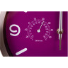 Часы настенные BRESSER MyTime ND DCF Thermo/Hygro, 25 см, фиолетовые
