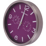 Часы настенные BRESSER MyTime ND DCF Thermo/Hygro, 25 см, фиолетовые