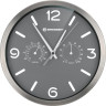 Часы настенные BRESSER MyTime ND DCF Thermo/Hygro, 25 см, серые