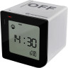Часы настольные BRESSER FlipMe Alarm Clock, серебристые