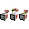 Часы настольные BRESSER FlipMe Alarm Clock, серебристые