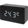 Часы настольные BRESSER MyTime W Color LED, черные