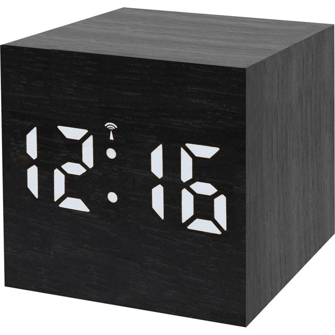 Часы настольные BRESSER MyTime WAC, черные