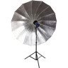 Фотозонт BRESSER SM-09 Jumbo 162 см, черно-серебристый
