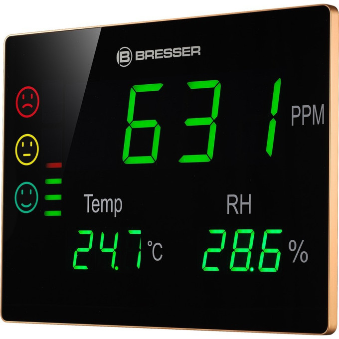 Гигрометр BRESSER Air Quality Smile XXL с датчиком CO?