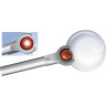 Лупа Bresser 2,5x/4x, 88 мм, LED, металл