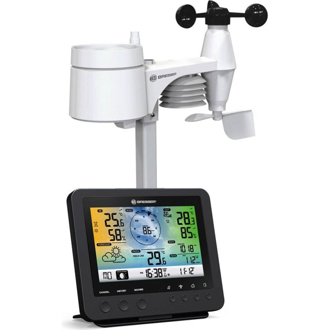 Метеостанция Bresser 5-в-1 Wi-Fi с цветным дисплеем
