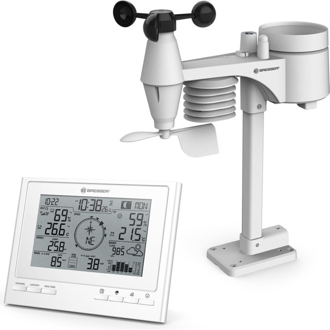Метеостанция BRESSER «7 в 1» ClimateScout Exclusive, белая