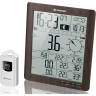 Метеостанция BRESSER ClimaTemp XXL в корпусе под дерево