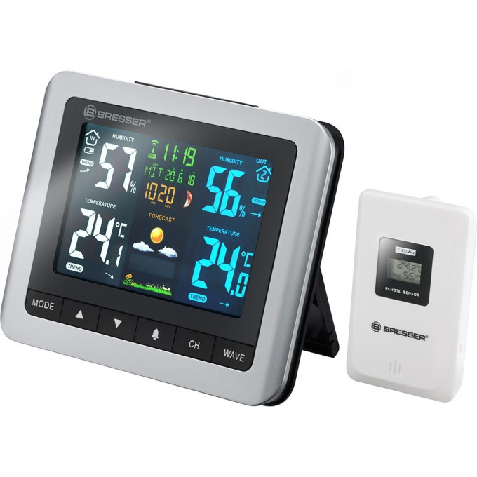 Метеостанция BRESSER MeteoTemp WTM с цветным экраном