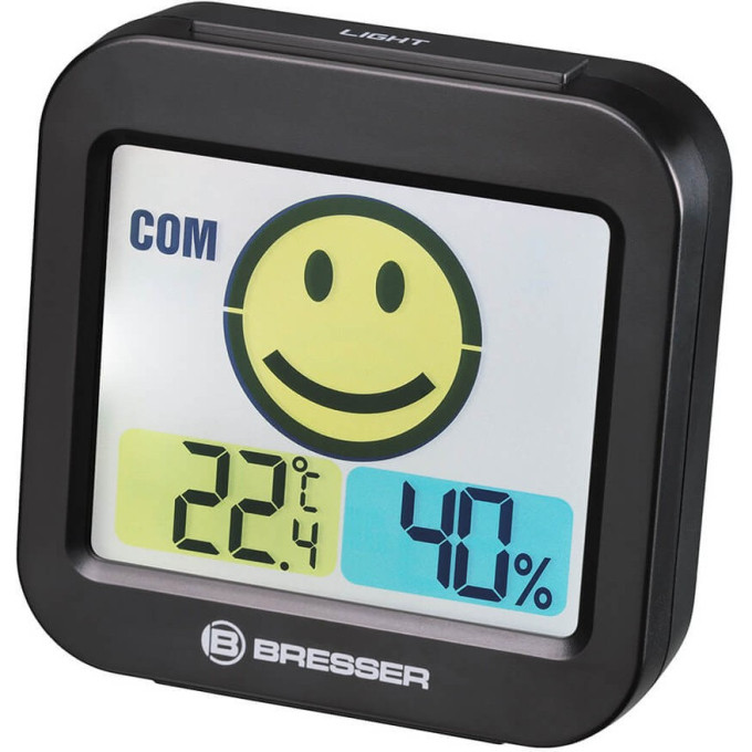 Метеостанция BRESSER MyTime Smile, черная