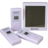 Метеостанция BRESSER Temeo Hygro Quadro, белая