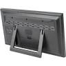 Метеостанция (настенные часы) BRESSER MyTime Jumbo LCD, черная